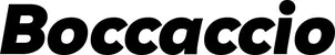 Produktbeispiel Schriftzug - Boccaccio