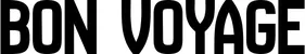 Produktbeispiel Schriftzug - Bon Voyage