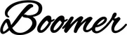 Produktbeispiel Schriftzug - Boomer
