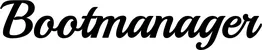 Produktbeispiel Schriftzug - Bootmanager