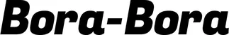 Produktbeispiel Schriftzug - Bora-Bora