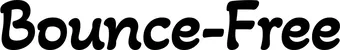Produktbeispiel Schriftzug - Bounce-Free