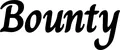 Produktbeispiel Schriftzug - Bounty