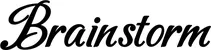 Produktbeispiel Schriftzug - Brainstorm
