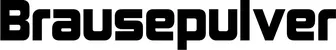 Produktbeispiel Schriftzug - Brausepulver