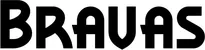 Produktbeispiel Schriftzug - Bravas