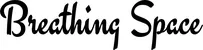 Produktbeispiel Schriftzug - Breathing Space