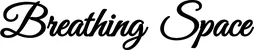 Produktbeispiel Schriftzug - Breathing Space