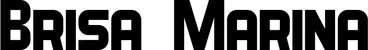 Produktbeispiel Schriftzug - Brisa Marina