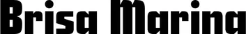 Produktbeispiel Schriftzug - Brisa Marina