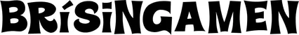 Produktbeispiel Schriftzug - Brísingamen