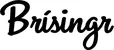 Produktbeispiel Schriftzug - Brísingr