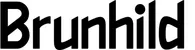 Produktbeispiel Schriftzug - Brunhild