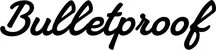 Produktbeispiel Schriftzug - Bulletproof