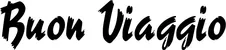 Produktbeispiel Schriftzug - Buon Viaggio