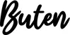 Produktbeispiel Schriftzug - Buten