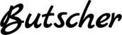 Produktbeispiel Schriftzug - Butscher
