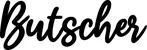 Produktbeispiel Schriftzug - Butscher