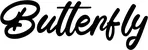 Produktbeispiel Schriftzug - Butterfly