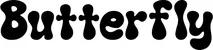 Produktbeispiel Schriftzug - Butterfly
