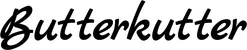 Produktbeispiel Schriftzug - Butterkutter
