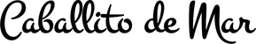 Produktbeispiel Schriftzug - Caballito de Mar