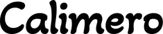 Produktbeispiel Schriftzug - Calimero
