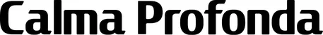 Produktbeispiel Schriftzug - Calma Profonda