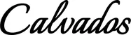 Produktbeispiel Schriftzug - Calvados