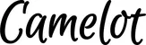 Produktbeispiel Schriftzug - Camelot