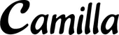 Produktbeispiel Schriftzug - Camilla