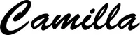 Produktbeispiel Schriftzug - Camilla
