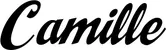 Produktbeispiel Schriftzug - Camille