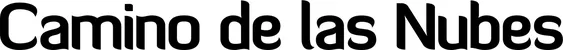 Produktbeispiel Schriftzug - Camino de las Nubes