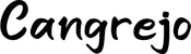 Produktbeispiel Schriftzug - Cangrejo