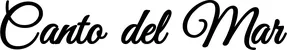 Produktbeispiel Schriftzug - Canto del Mar