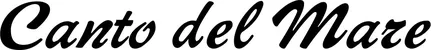 Produktbeispiel Schriftzug - Canto del Mare