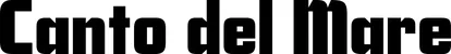 Produktbeispiel Schriftzug - Canto del Mare