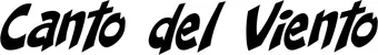Produktbeispiel Schriftzug - Canto del Viento