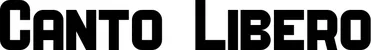 Produktbeispiel Schriftzug - Canto Libero