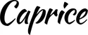 Produktbeispiel Schriftzug - Caprice