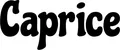 Produktbeispiel Schriftzug - Caprice