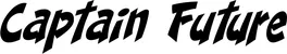 Produktbeispiel Schriftzug - Captain Future