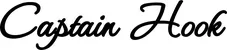 Produktbeispiel Schriftzug - Captain Hook