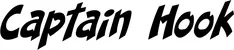 Produktbeispiel Schriftzug - Captain Hook