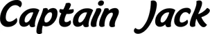 Produktbeispiel Schriftzug - Captain Jack
