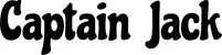 Produktbeispiel Schriftzug - Captain Jack