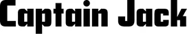 Produktbeispiel Schriftzug - Captain Jack