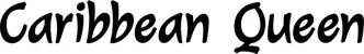 Produktbeispiel Schriftzug - Caribbean Queen