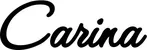 Produktbeispiel Schriftzug - Carina